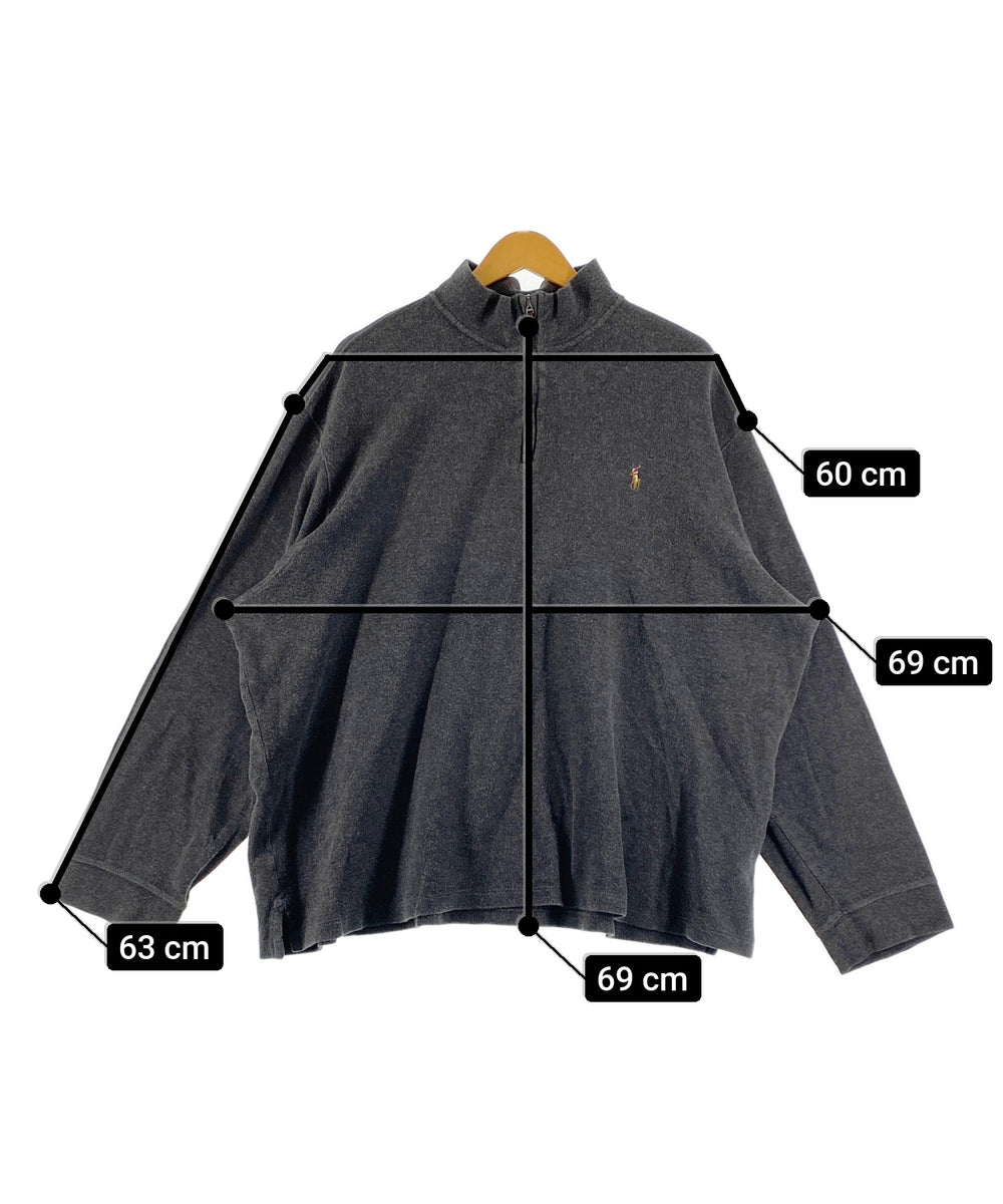 Ralph LaurenブランドハーフZIPニット