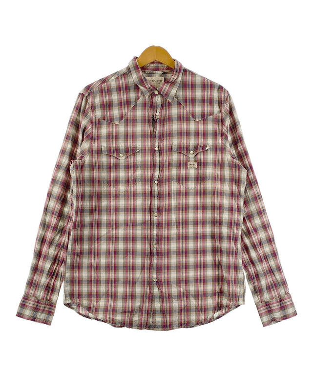 Ralph Laurenチェックブランドシャツ/Ralph Laurenチェックブランドシャツ