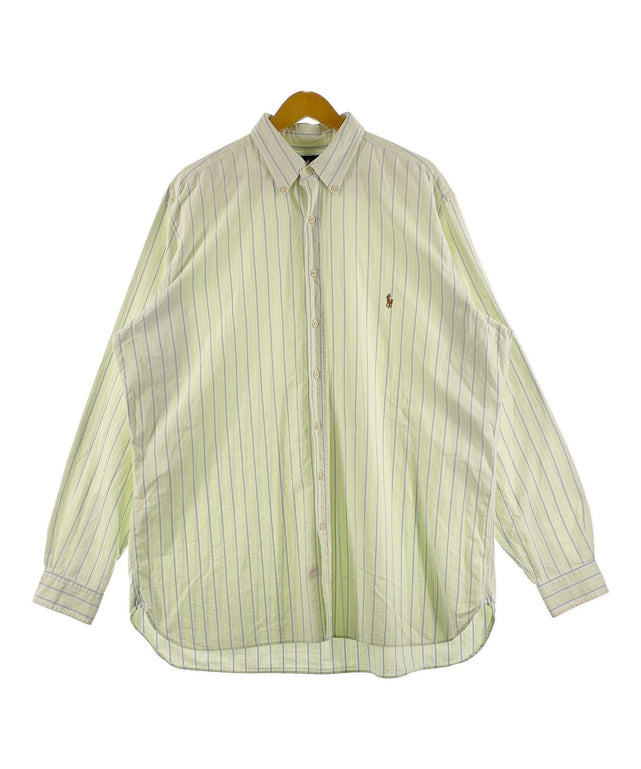 Ralph Laurenストライプブランドシャツ/Ralph Laurenストライプブランドシャツ