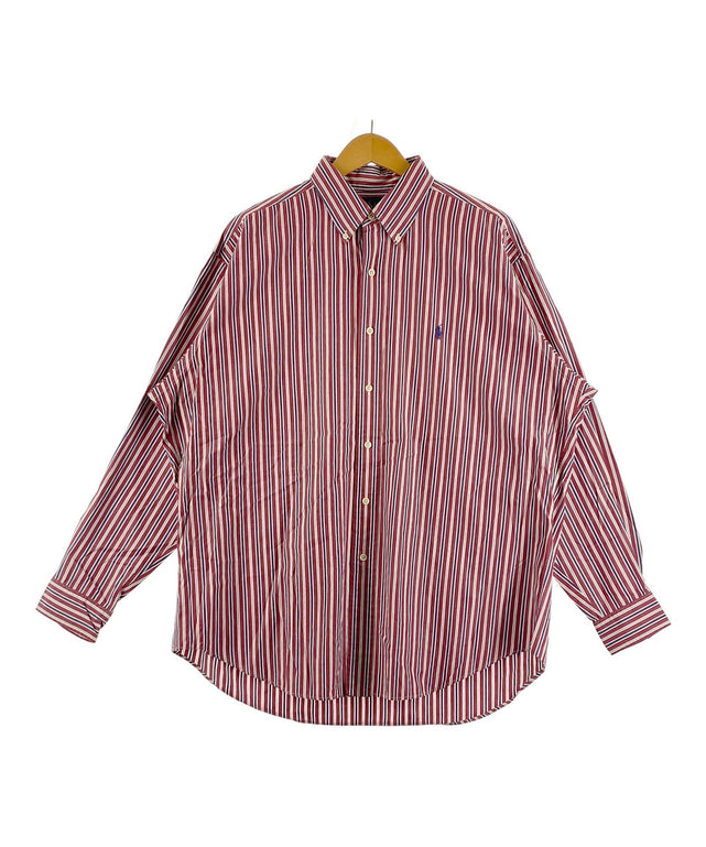 Ralph Laurenストライプブランドシャツ/Ralph Laurenストライプブランドシャツ