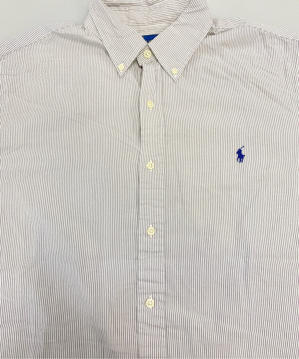 Ralph Laurenストライプブランドシャツ