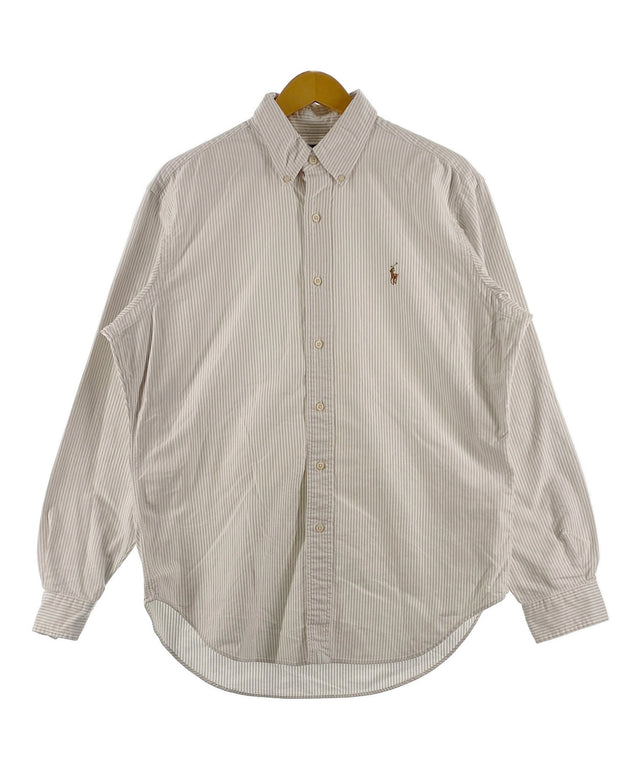 Ralph Laurenストライプブランドシャツ/Ralph Laurenストライプブランドシャツ