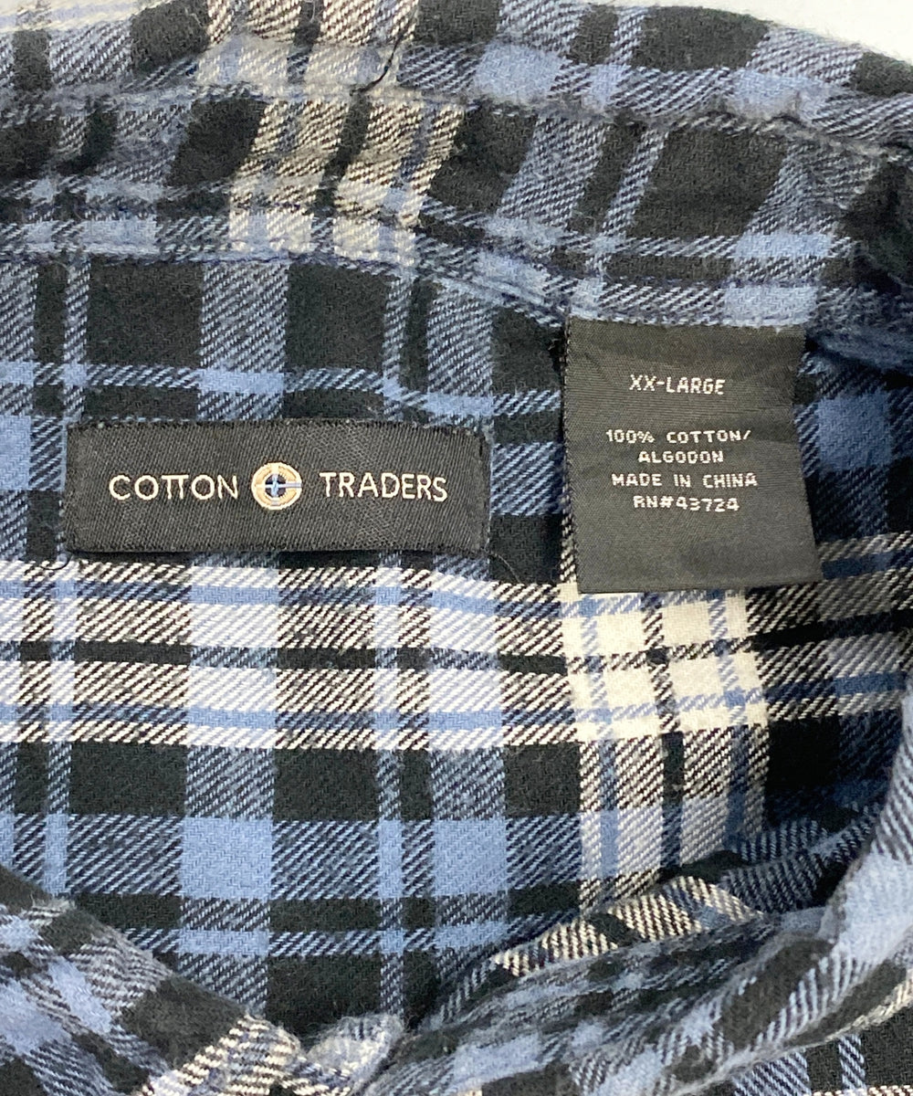 COTTON TRADERS ネルシャツ