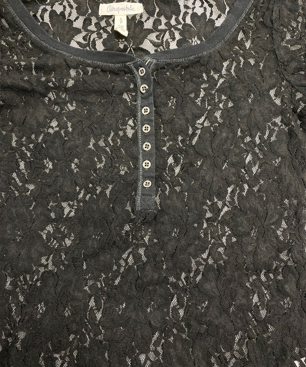 Aeropostale レースカットソー