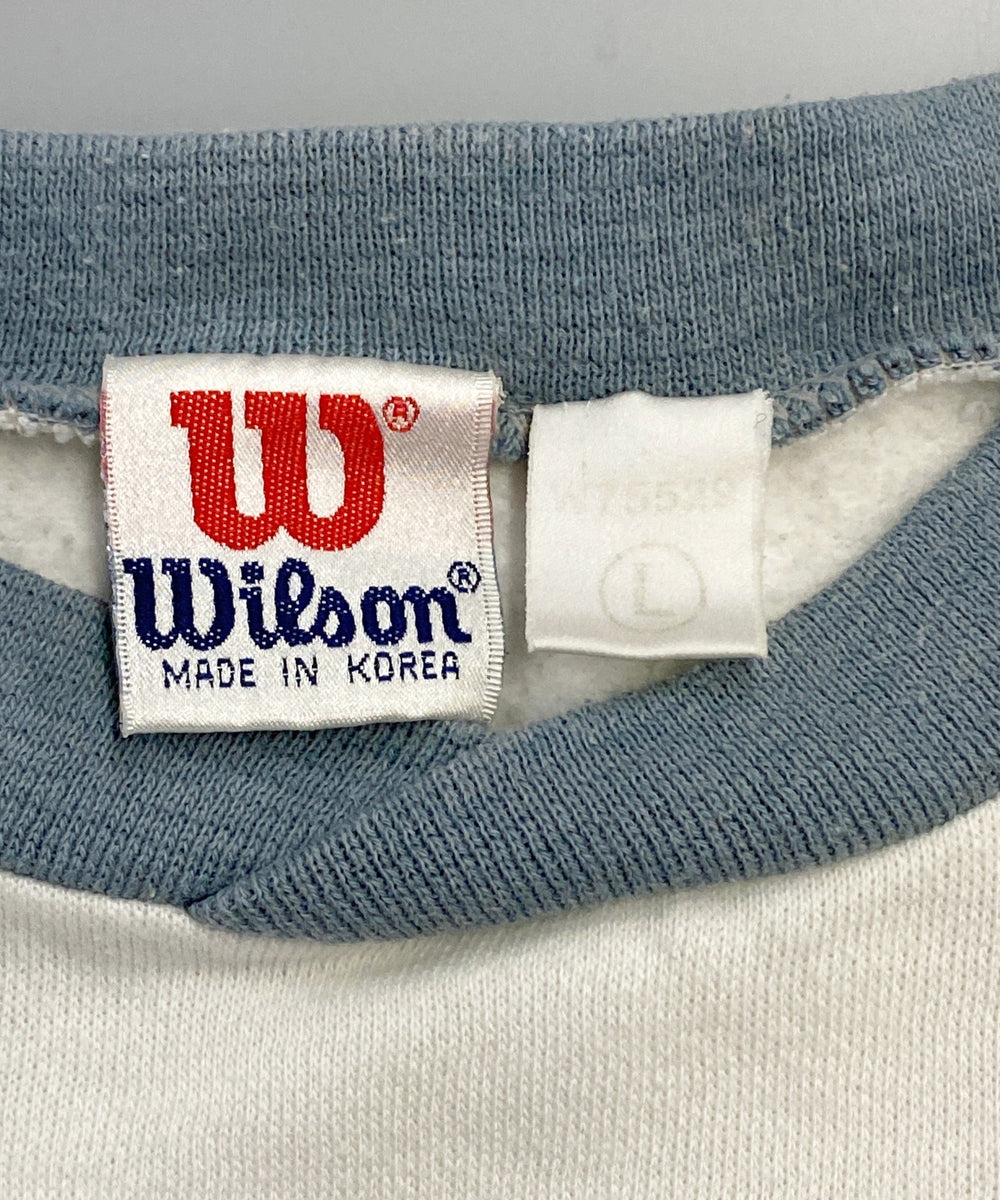 wilson プリントスウェット