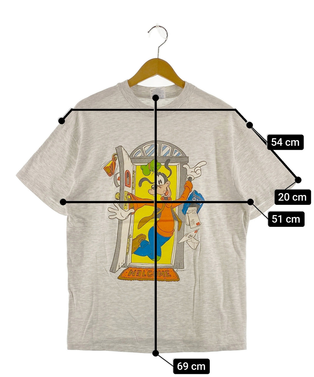グーフィーキャラクターTシャツ