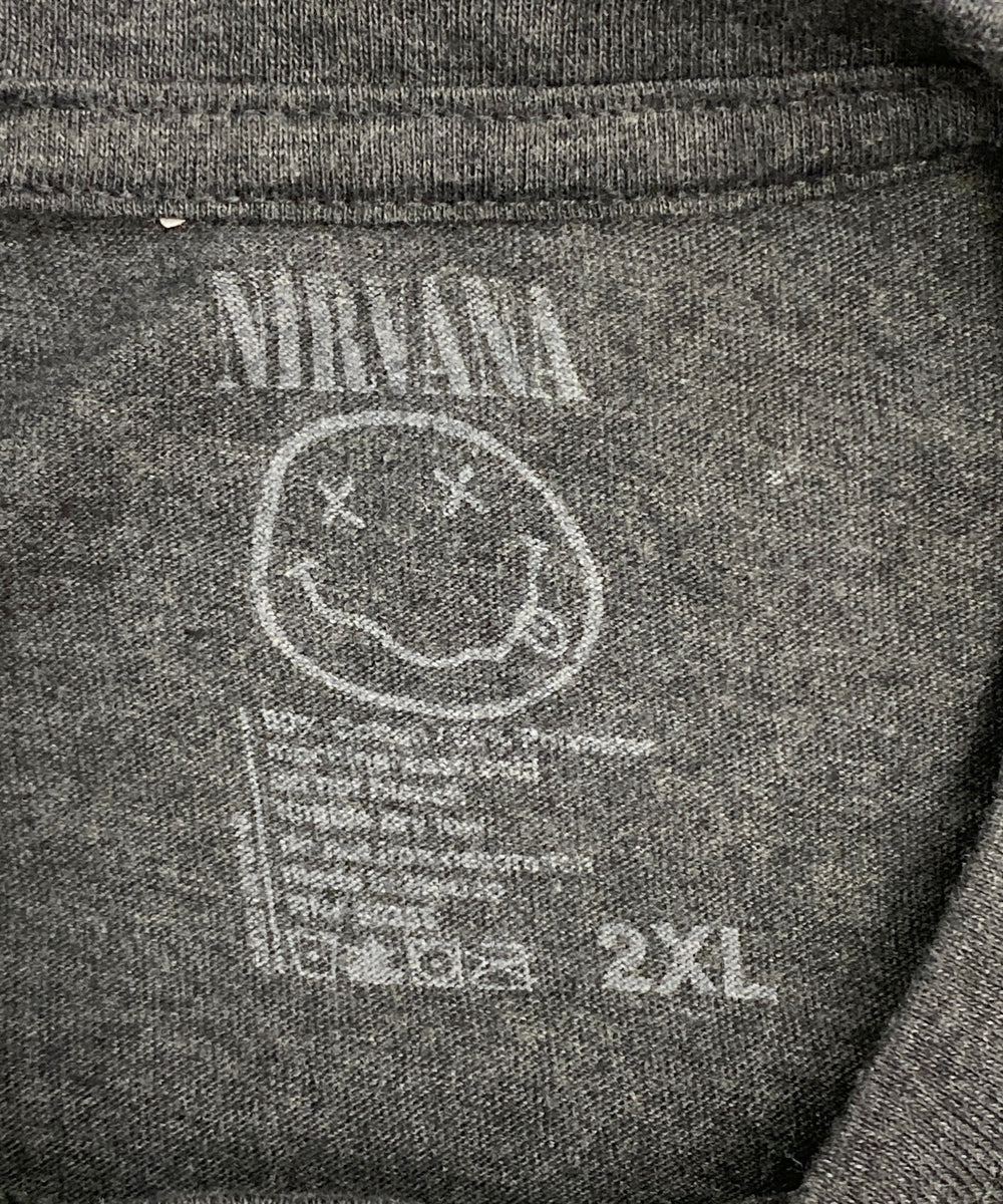 NIRVANAバンドTシャツ