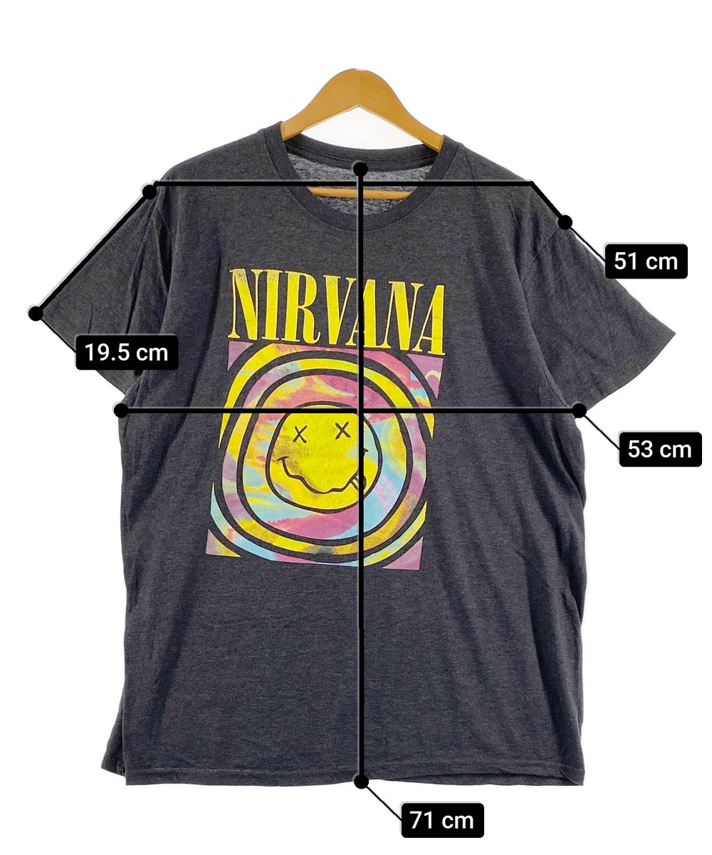 NIRVANAバンドTシャツ