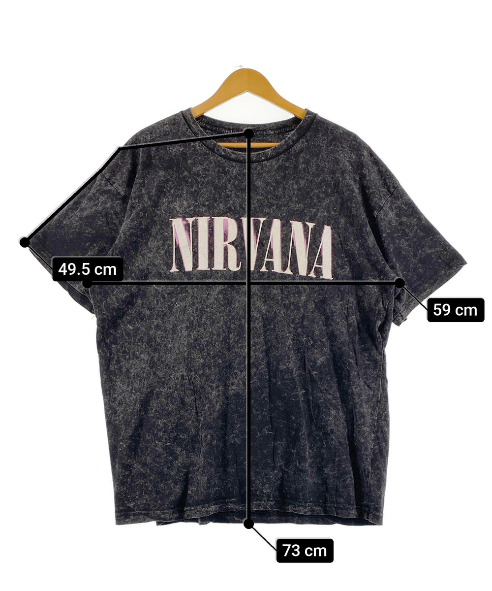 NIRVANAバンドTシャツ