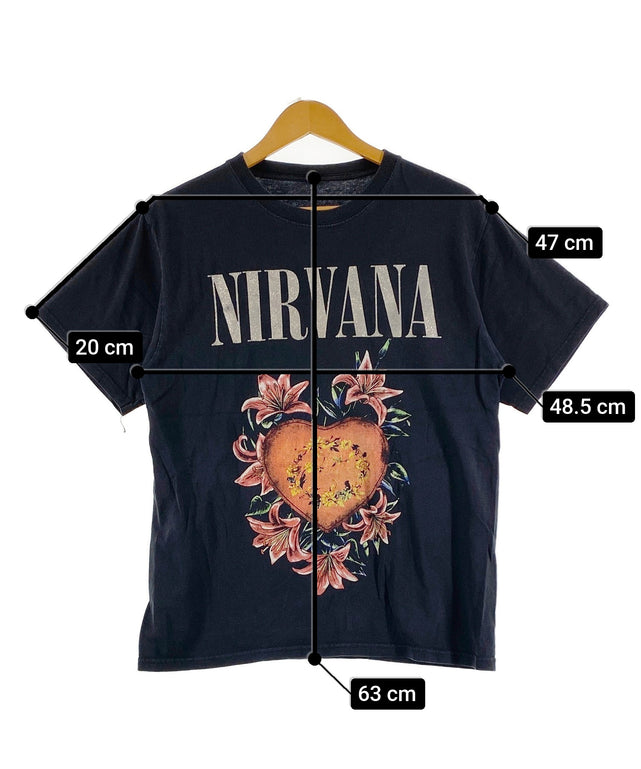 NIRVANAバンドTシャツ