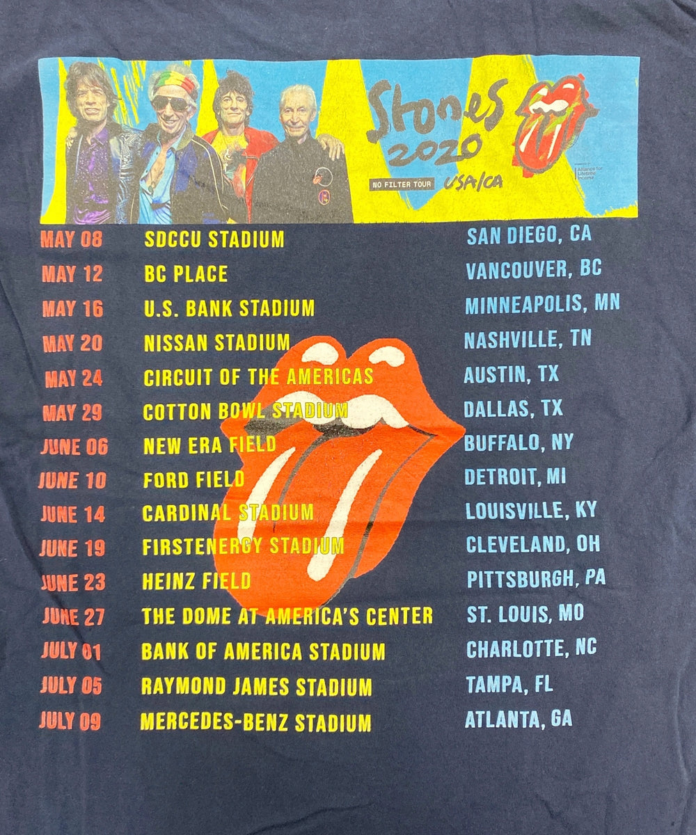 The Rolling StonesバンドTシャツ