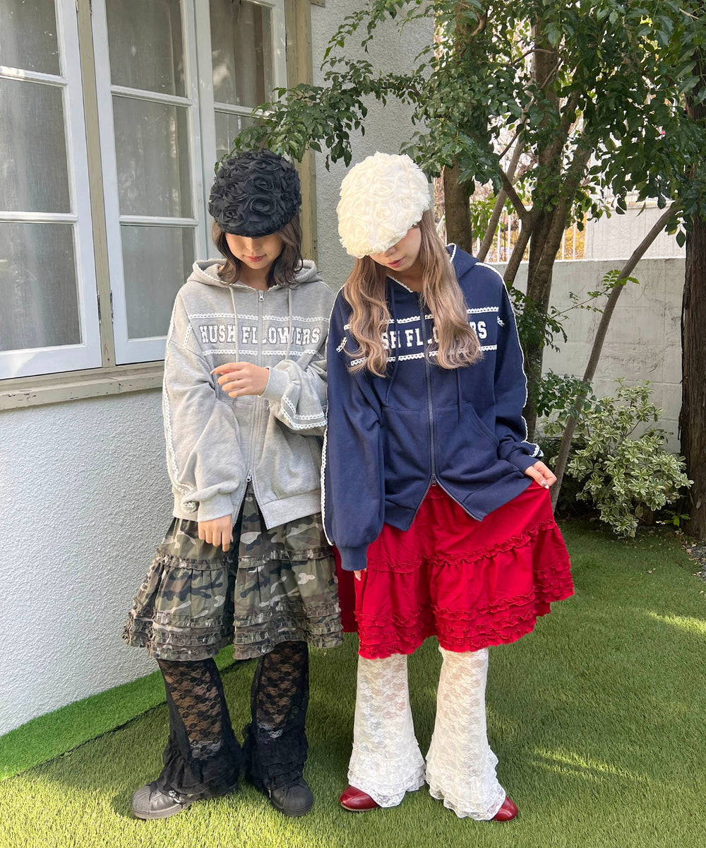 ヘムフリルレースパンツ