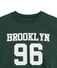BROOKLYNナンバリングスウェット