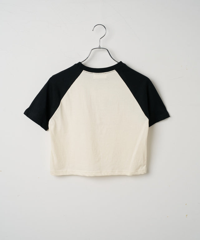 CALIFORNIAロゴラグランTシャツ