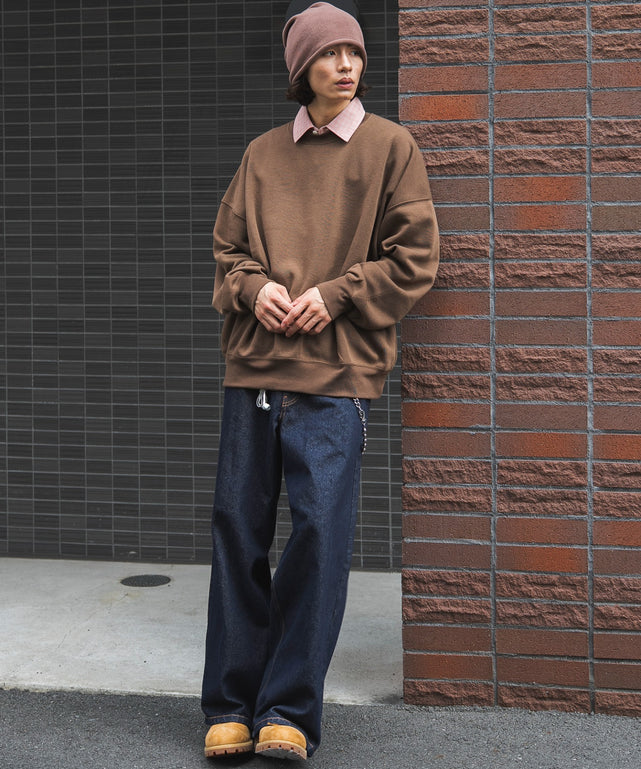 ブラウン モデル：182cm L着用