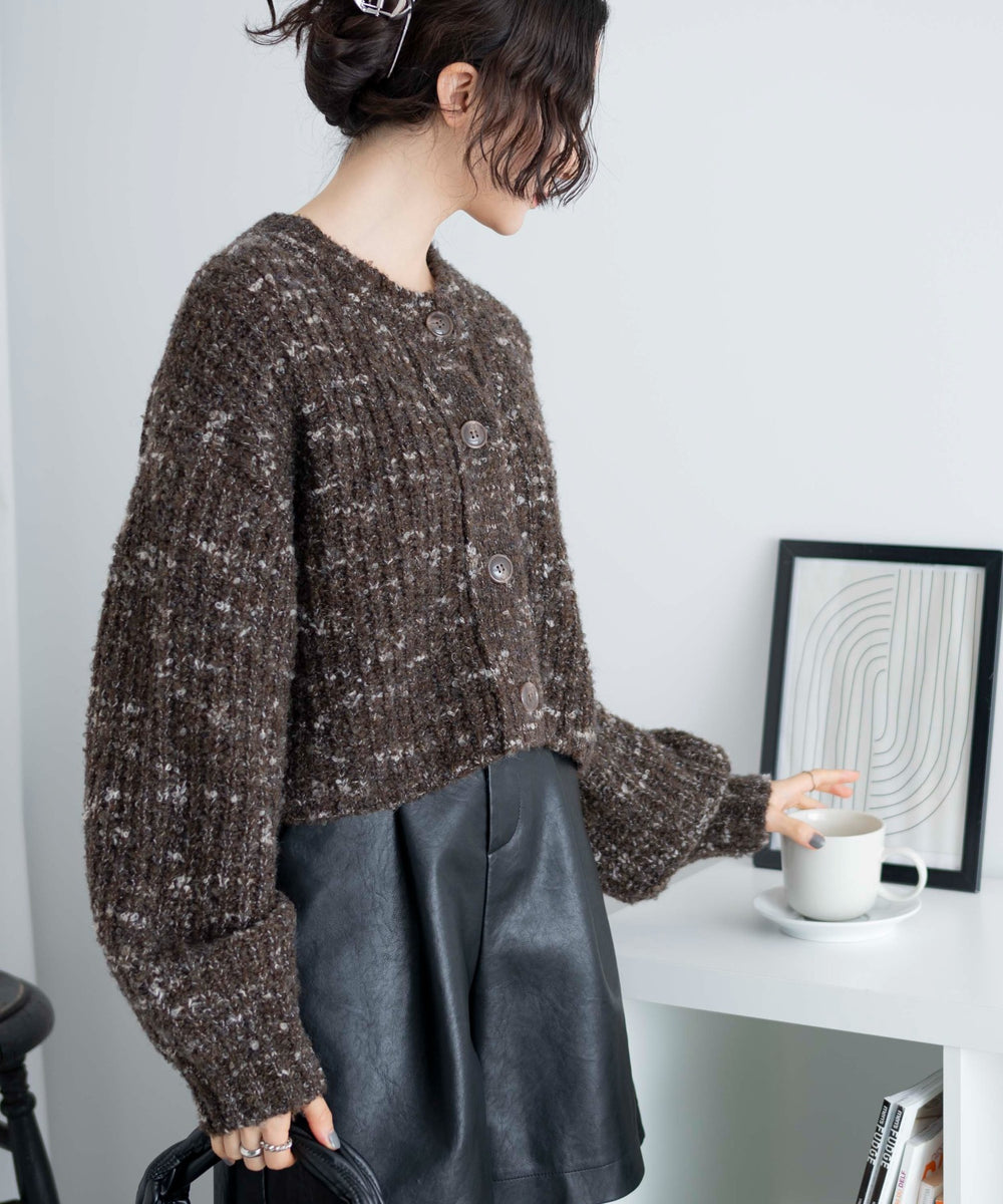 ブラウン　モデル:163cm F着用