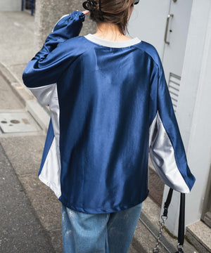 ネイビー　モデル:155cm F着用
