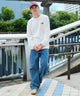 ホワイト モデル：180cm L着用