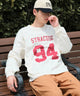 ナンバリングフットボールBIG　T（LS）/オフホワイト モデル：180cm L着用