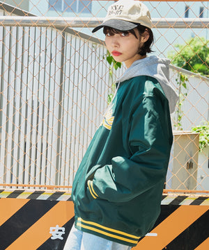 Dグリーン モデル：160cm L着用