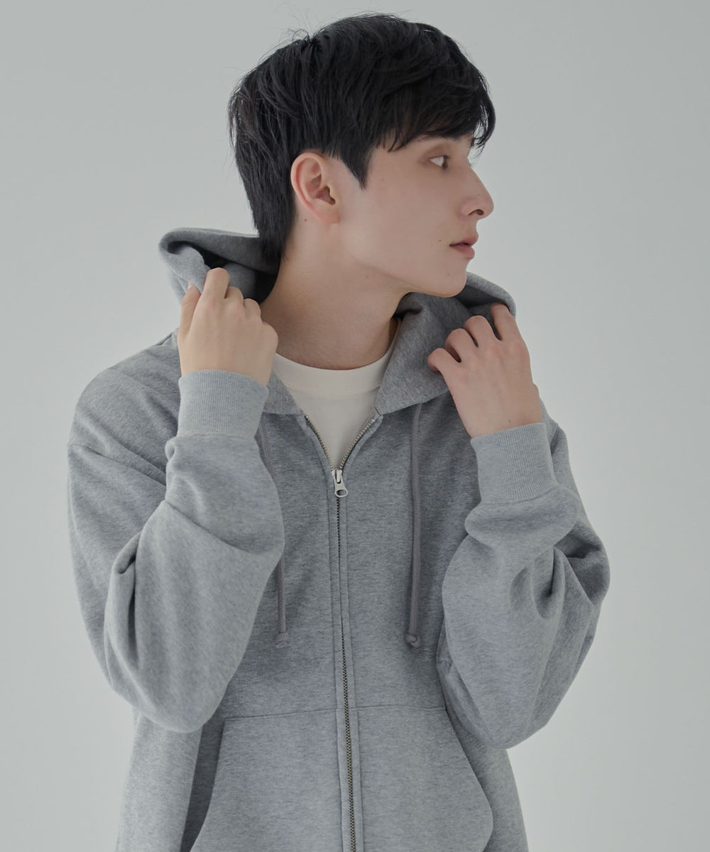 杢グレー　モデル:177cm L着用