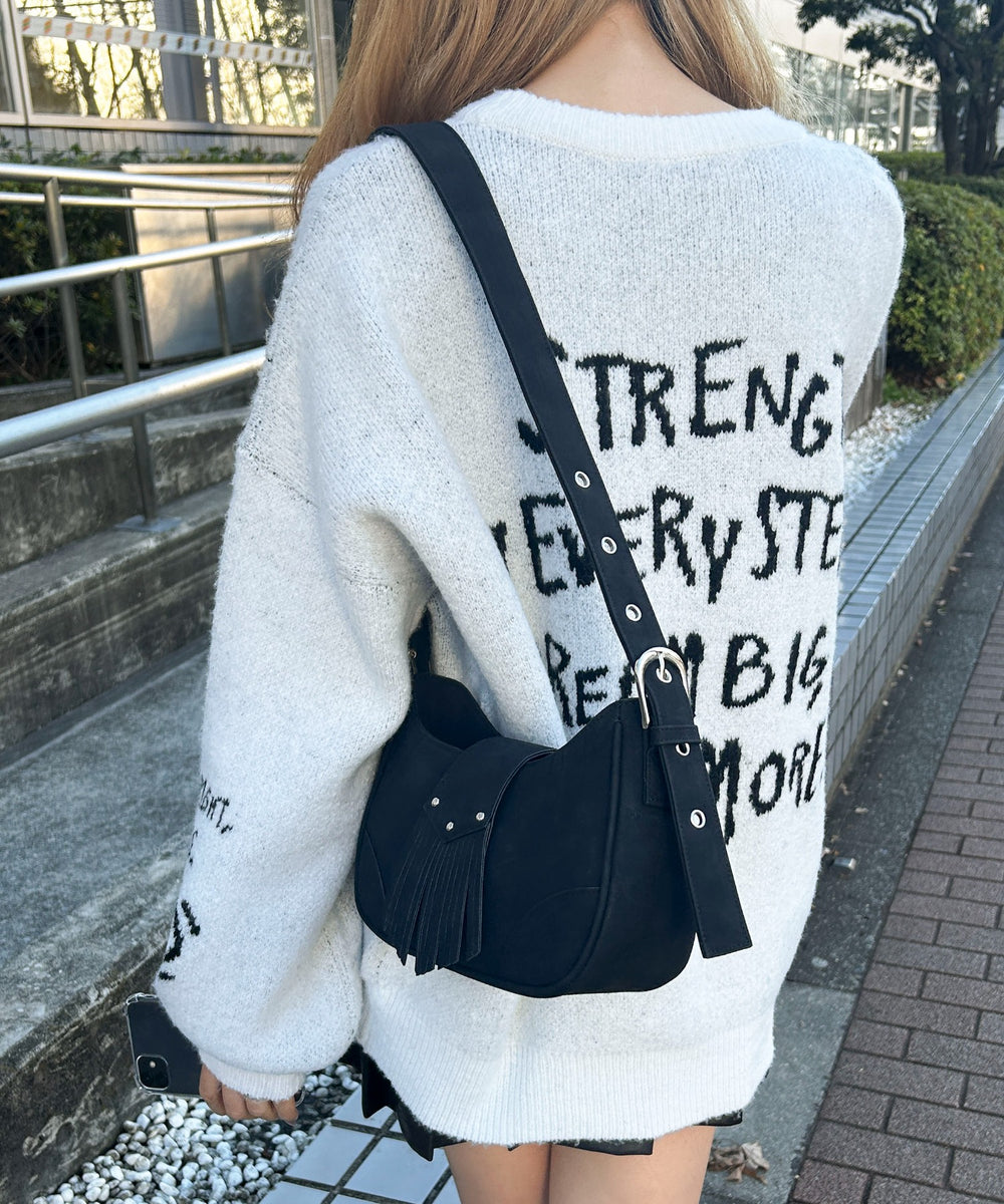フリンジブラック（柄2）