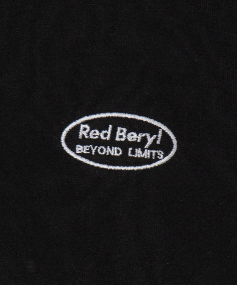 ワンポイントハーフジッププルオーバー