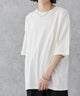 ビックコットンT/ホワイトその他 モデル：173cm L着用