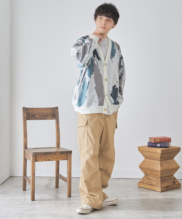 柄4 モデル : 175cm L着用