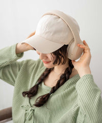ワンポイント刺繍キャップ