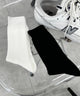 リブ無地ソックス（R）(25-27cm)