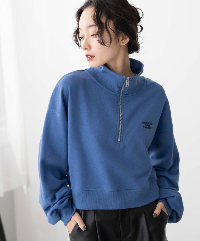 ブルー　モデル:161cm F着用