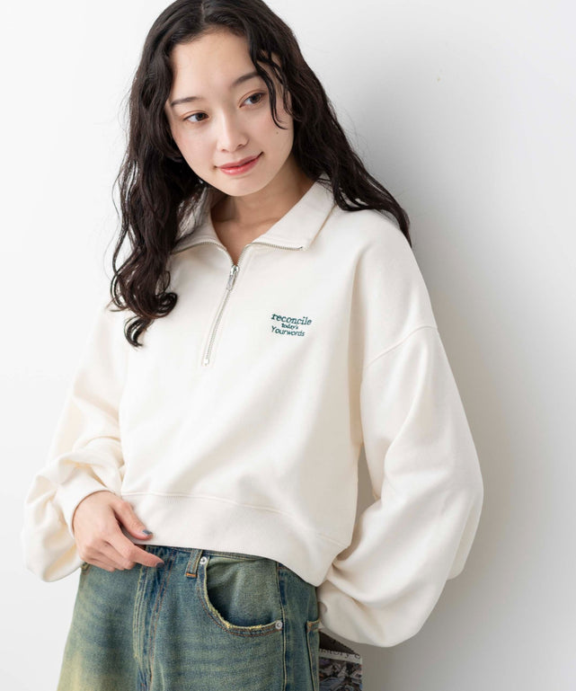 オフホワイト　モデル:161cm F着用