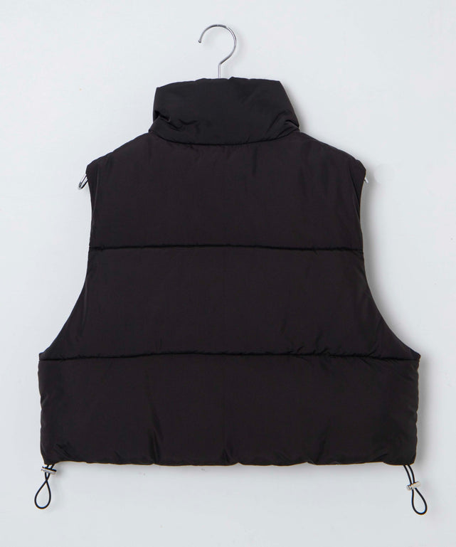 パディングショートベスト