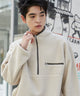 Lベージュ　モデル:180cm L着用