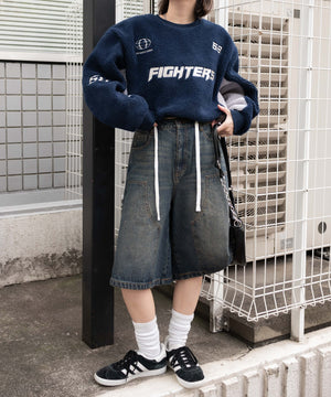 ネイビー モデル:155cm F着用