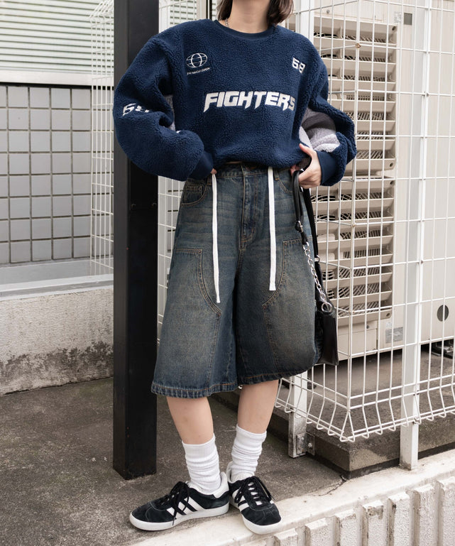 ネイビー モデル:155cm F着用