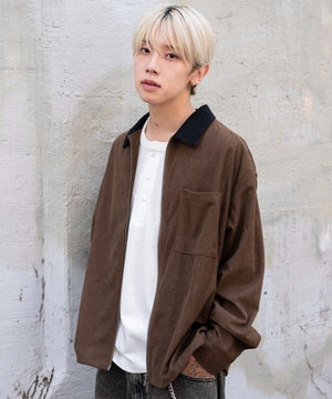 ブラウン モデル：175cm L着用