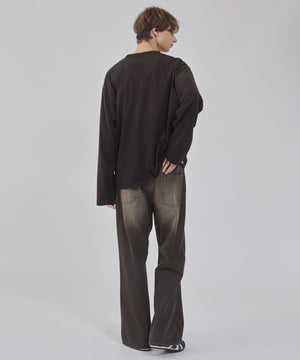 デニムブラックソノタ モデル：178cm L着用