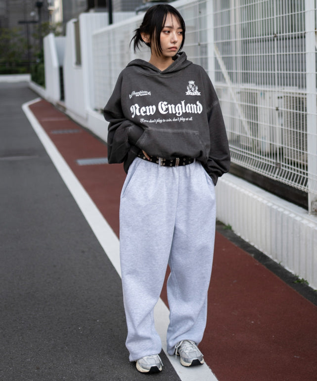 杢グレー モデル：159cm F着用