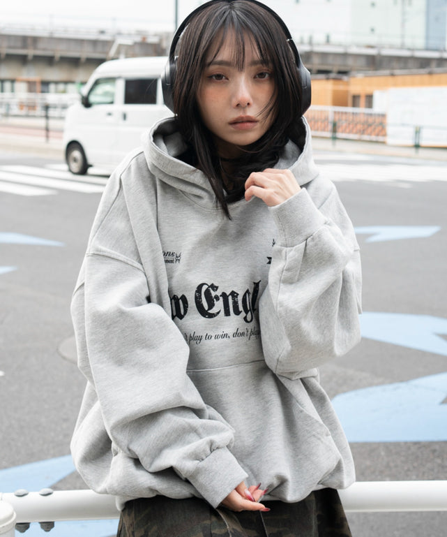 杢グレー モデル：159cm M着用