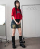 レッド モデル：159cm M着用