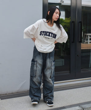ホワイト モデル：159cm L着用