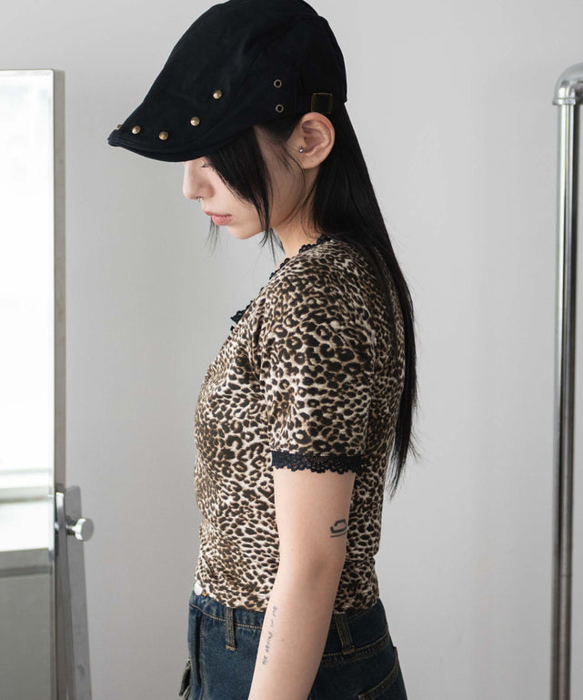 ブラウン モデル：159cm F着用
