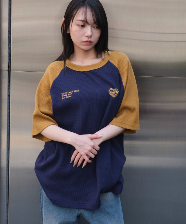 ネイビー モデル：159cm L着用
