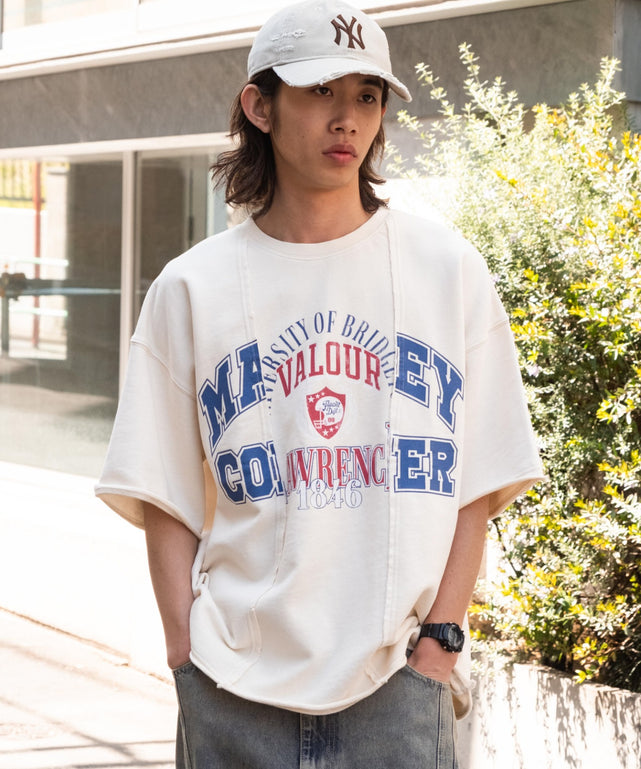 オフホワイト モデル：175cm L着用