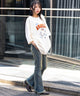 ホワイト モデル：159cm L着用