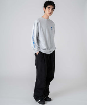 柄9 アッシュグレー モデル：180㎝　L着用