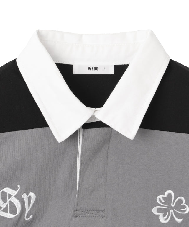 グラフィックラガーシャツ