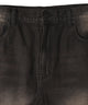 イージー3Dバレルレッグデニムパンツ